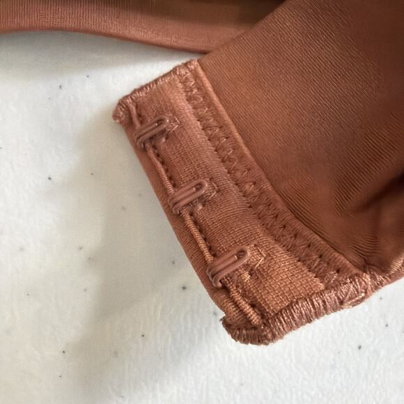 Soma 38 C Enbliss Luxe Plunge Bralette Bra rose wireless lace j hook 38C - Picture 5 of 11